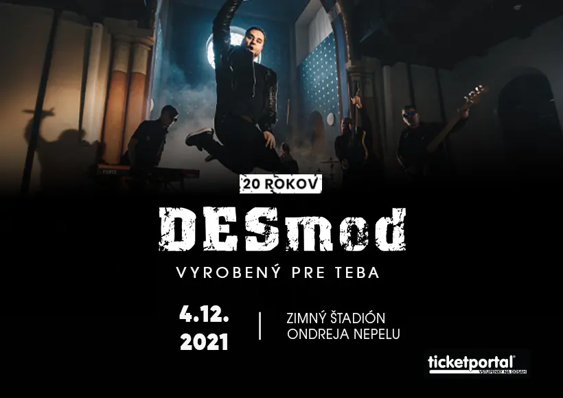 Banner na koncert – Desmod