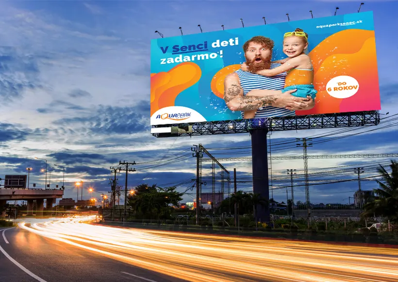 Billboard – Aquapark Senec