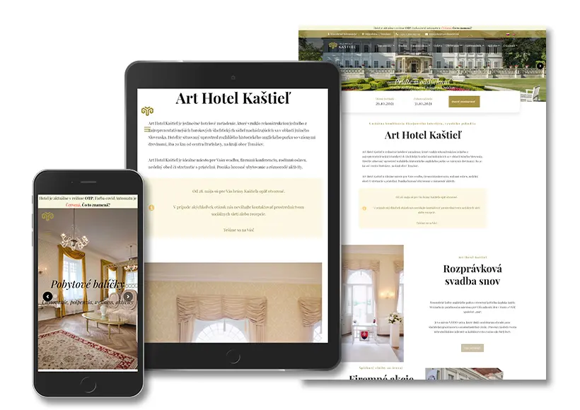 Web – hotelkastiel.sk