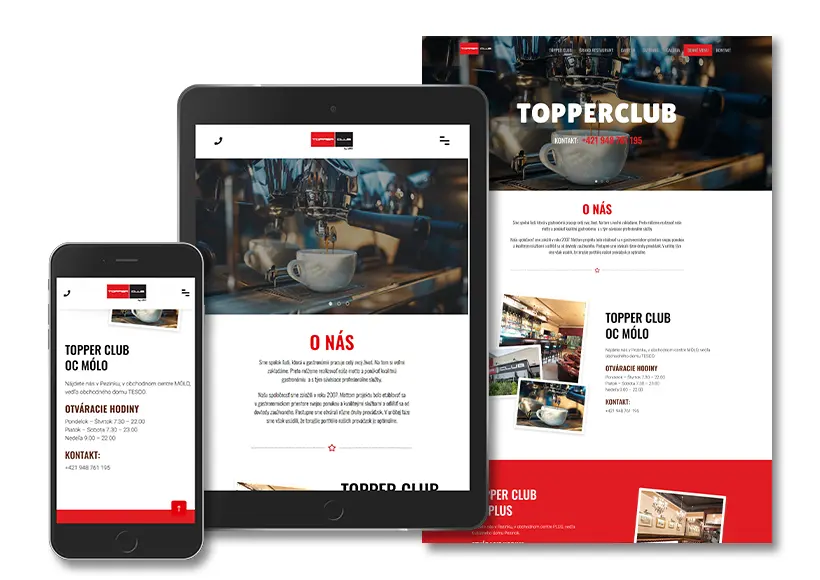 Web – topperclub.sk